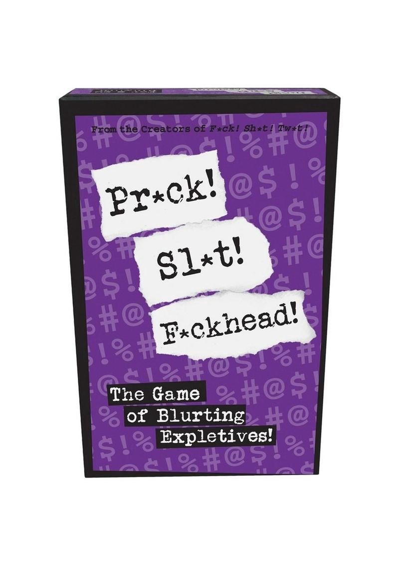 Pr*ck! Sl*t! Assh*le! Game