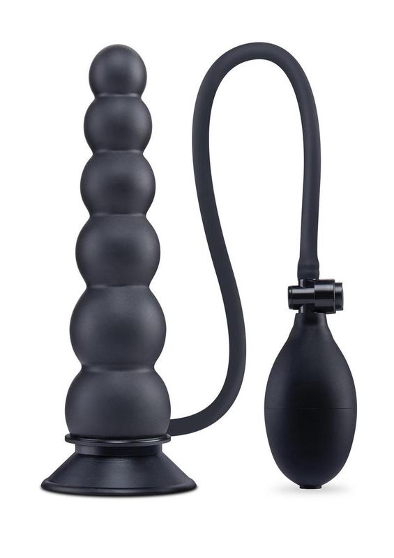 Size Up 7" Ripple Inflatable Butt Plug