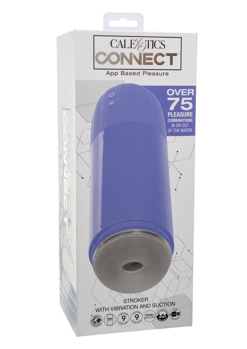 Connect App Based Stroker Rechargeable with Vibration and Suction