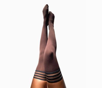 Kix&#39;ies Autumn Brown Thigh Highs