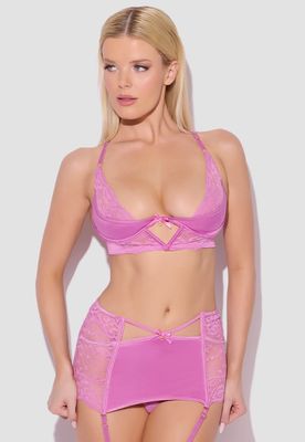 Natasha Lace Garter Set