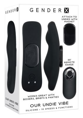 Gender X Our Undie Panty Vibe with Remote Control