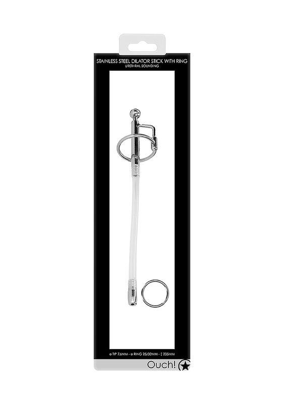 Stainless Steel Dilator Stick with Ring