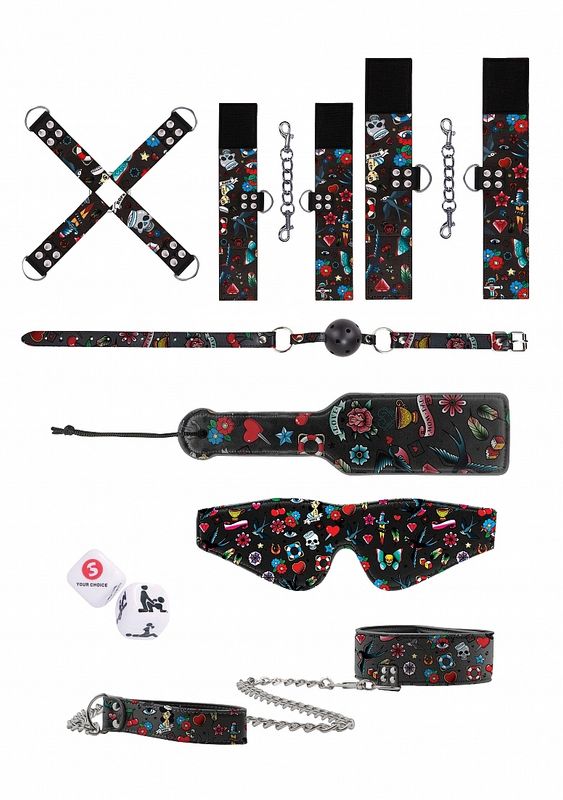 Old School Tattoo Bondage Kit