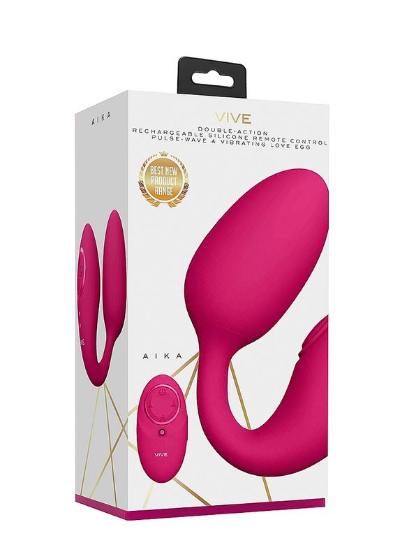 Vive Aika Pulse Wave Vibrating Egg with Remote Control