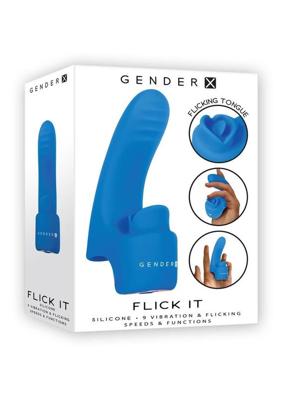 Gender X Flick It Finger Vibe