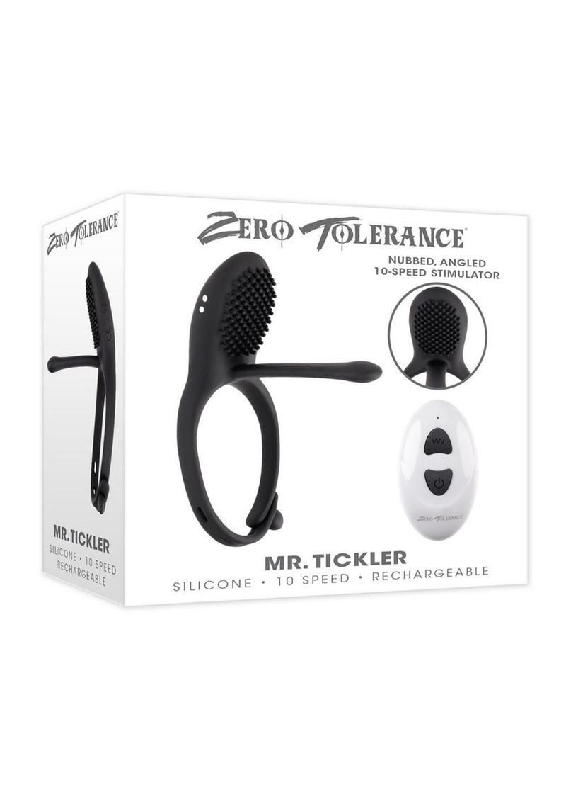 Zero Tolerance Mr. Tickler Vibrating Cock Ring with Remote Control