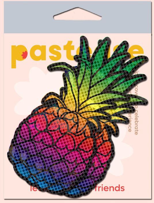 Pastease Sparkling Rainbow Pineapple Pasties