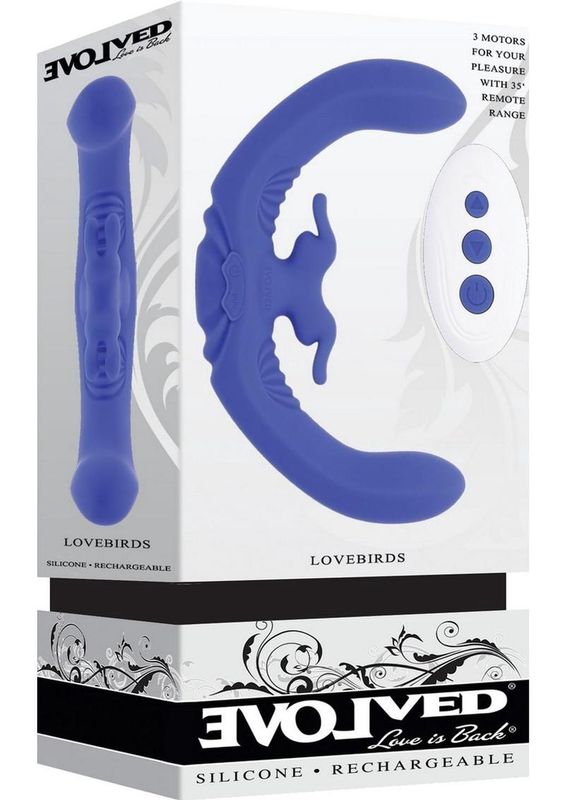 Lovebirds Dual Ended Vibrator with Remote Control