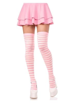 Cari Striped Stockings