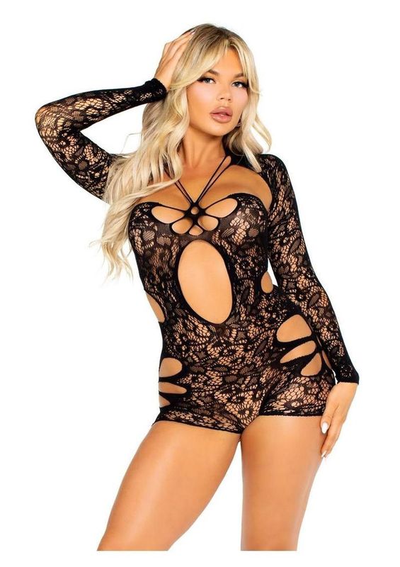 In the Groove Lace Bodysuit