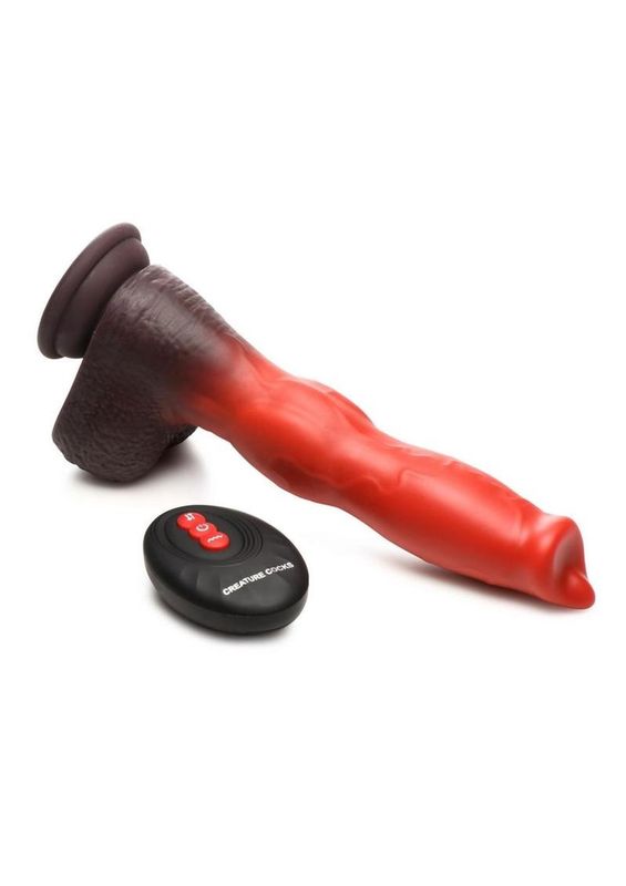 Creature Cocks Ramming Hound Thrusting &amp; Vibrating Dildo