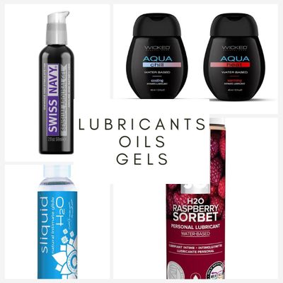 Lubricants, Oils, Gels &amp; Creams