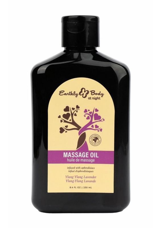 Earthly Body at Night Aphrodisiac Collection Massage Oil - Ylang Ylang Lavender