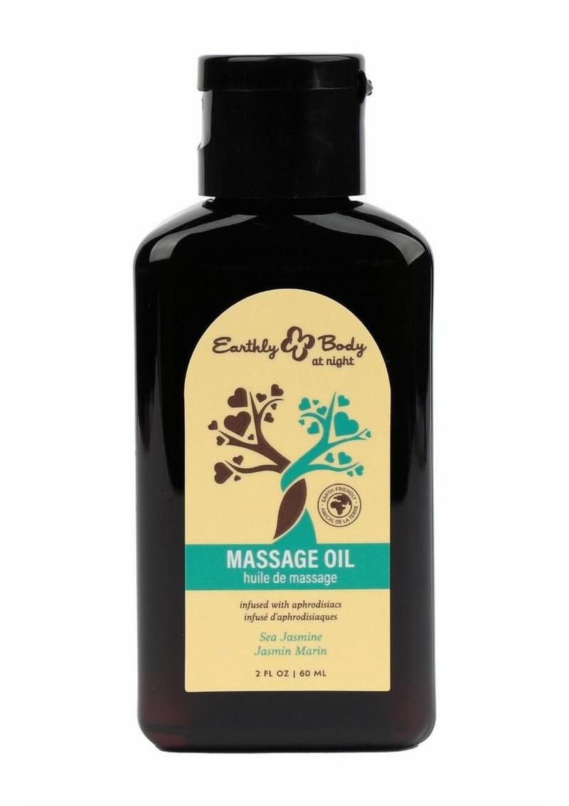 Earthly Body at Night Aphrodisiac Collection Massage Oil - Sea Jasmine, Size: 2 oz