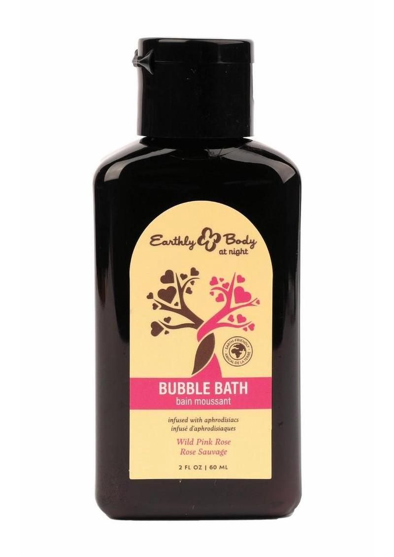 Earthly Body at Night Aphrodisiac Collection Bubble Bath - Wild Pink Rose, Size: 2 oz