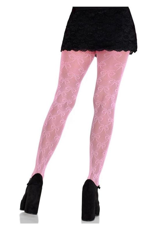 Bow Babe Net Tights