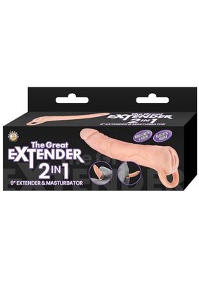 The Great Extender 2 In 1 Extender &amp; Masturbator