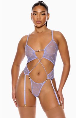 Pull My Strings Mesh  Lavender Teddy