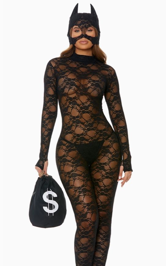 About My Money Sexy Cat Burglar Costume