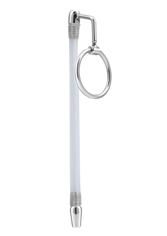 Stainless Steel Cock Ring Catheter Urethral Plug