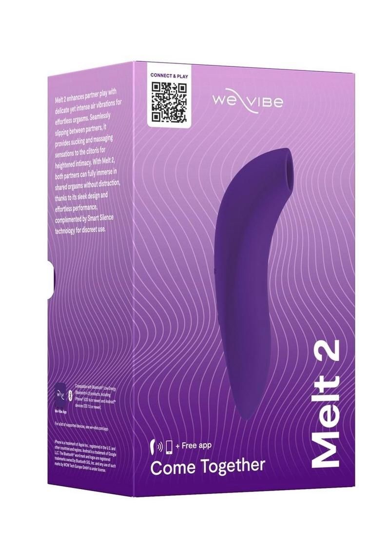 We-Vibe Melt 2 Pleasure Air Toy, Color: Purple