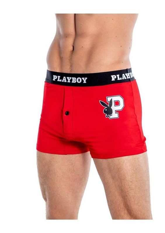 Playboy Mens Varsity Boxer Briefs