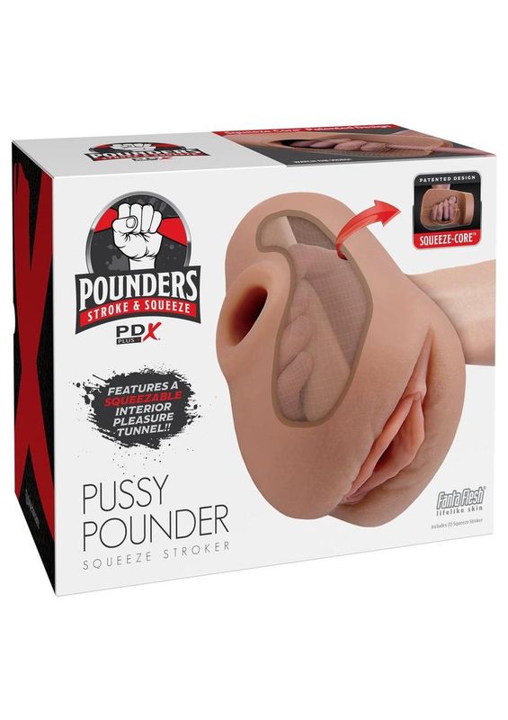 PDX Plus Pussy Pounder Squeeze Stroker