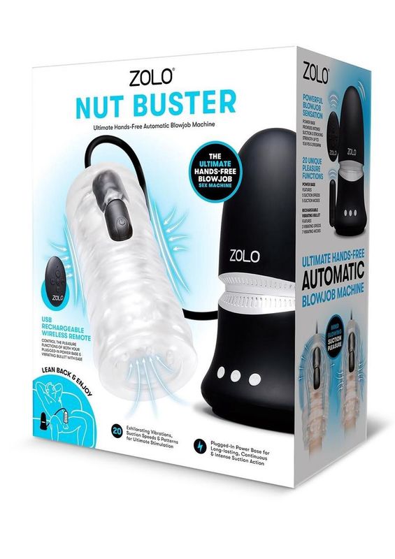 ZOLO Nut Buster Hands-Free Blowjob Machine