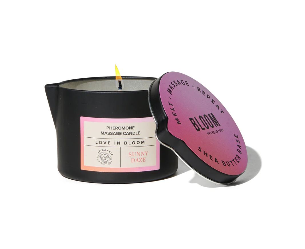 Eye of Love Bloom Pheromone Massage Candle - Sunny Daze