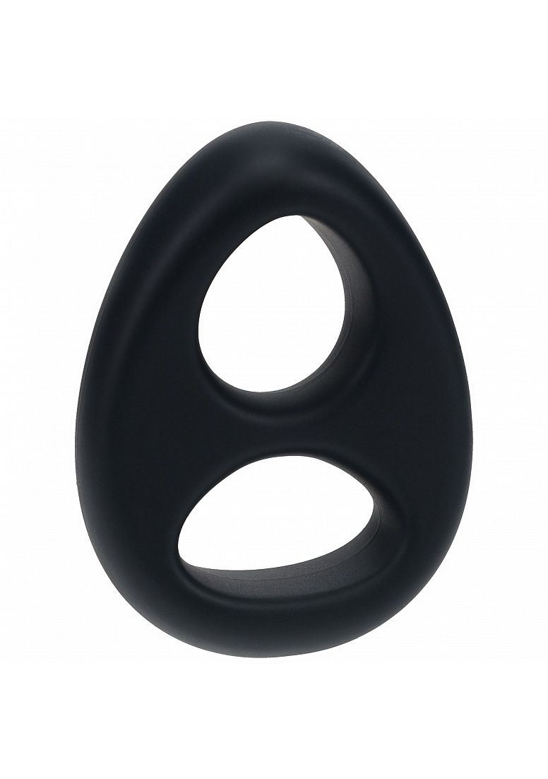 LEVELZ  Double Liquid Silicone Cock &amp; Ball Ring