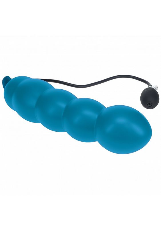 LEVELZ Beaded Inflatable Silicone Anal Plug