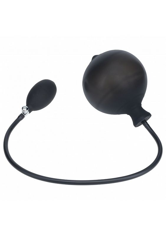LEVELZ  Ribbed Inflatable Silicone Anal Plug