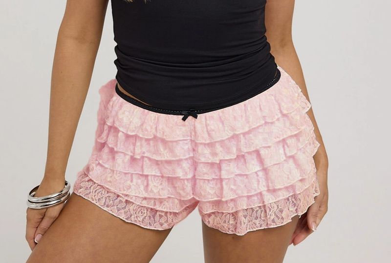 Ruffle Lace Shorts