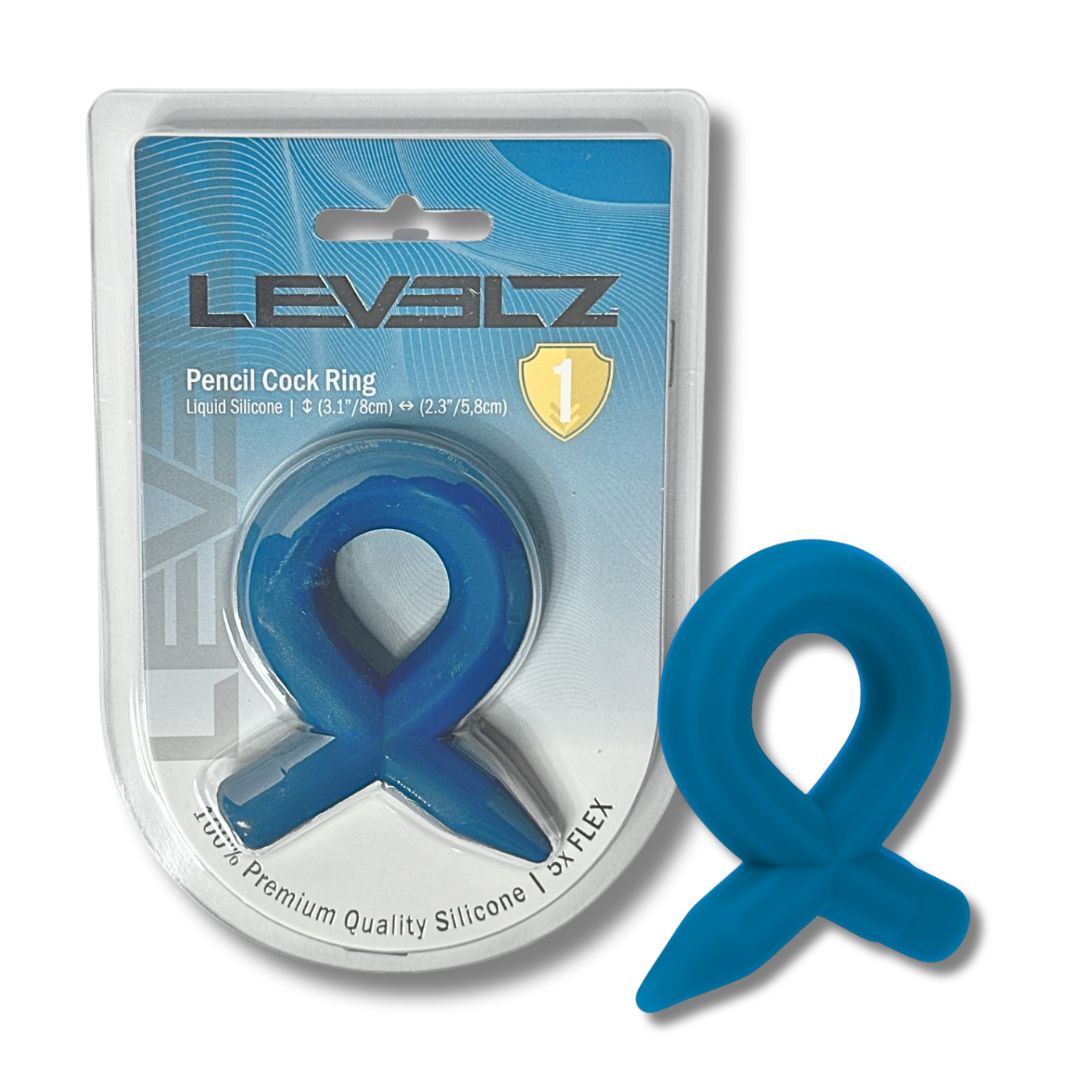 LEVELZ  Pencil Liquid Silicone Cock Ring