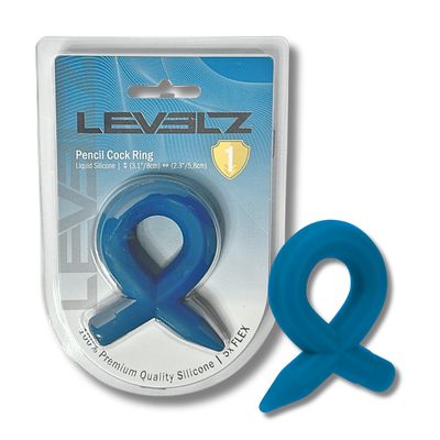 LEVELZ  Pencil Liquid Silicone Cock Ring