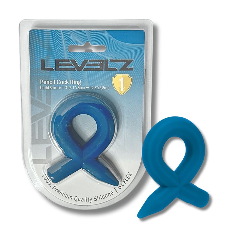 LEVELZ  Pencil Liquid Silicone Cock Ring