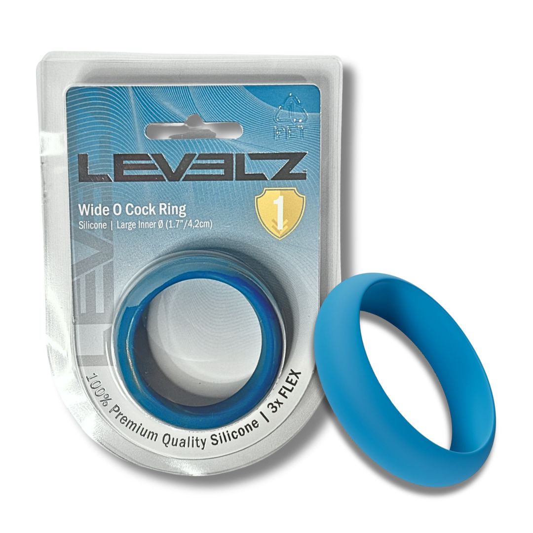 LEVELZ Wide O Silicone Cock Ring - L - 42mm