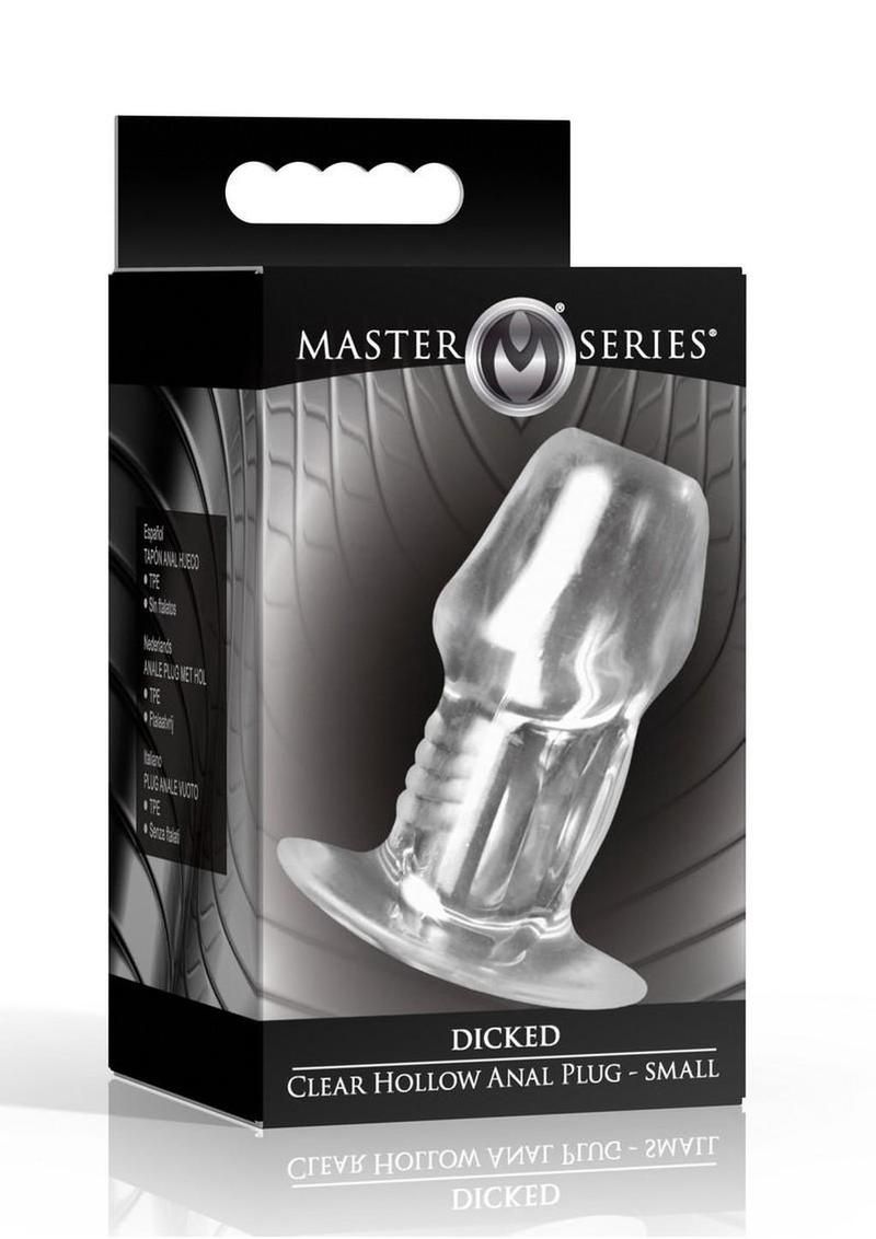 Master Series Dicked Hollow Anal Plug