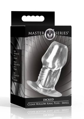 Master Series Dicked Hollow Anal Plug
