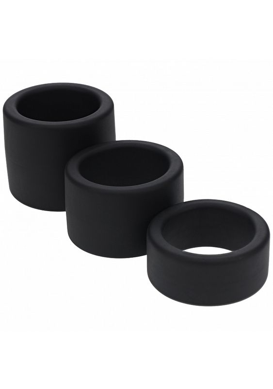 LEVELZ - Liquid Silicone Ball Strap Set of 3 (S,M,L) 34mm