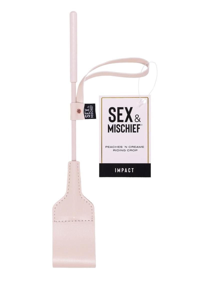Sex &amp; Mischief Peaches ‘n CreaMe Riding Crop