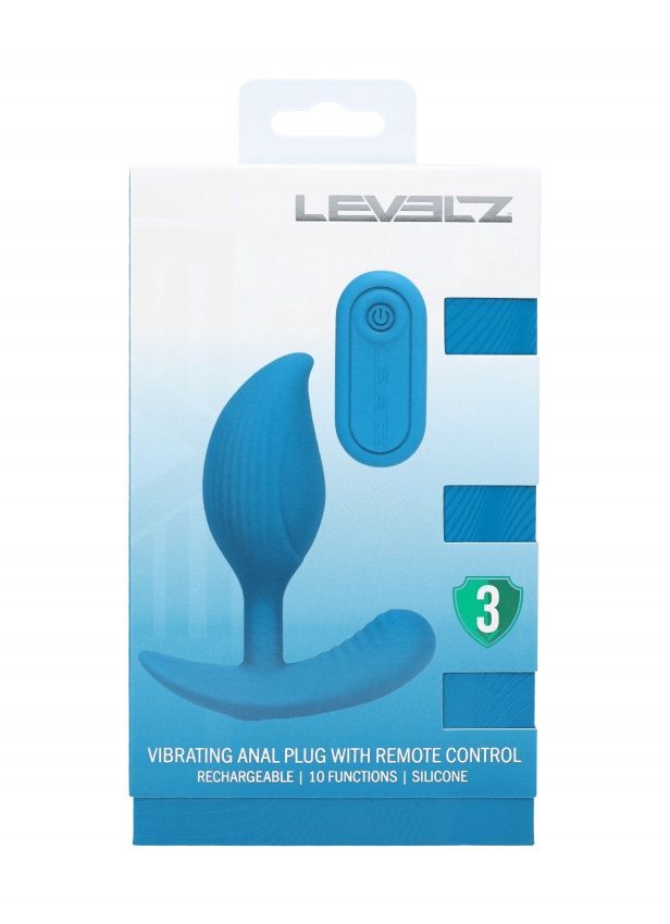 LEVELZ Remote Control Vibrating Anal Plug