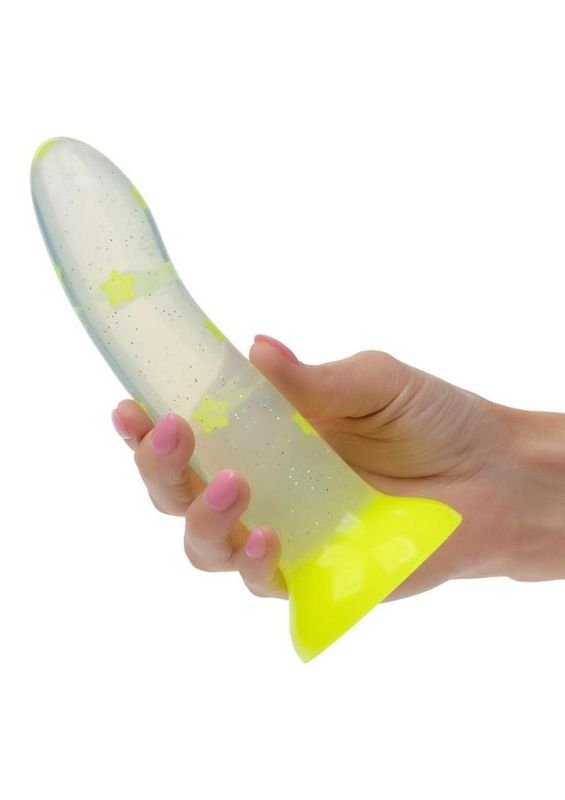 Glow Stick Star Silicone Glow-In-The-Dark Dildo