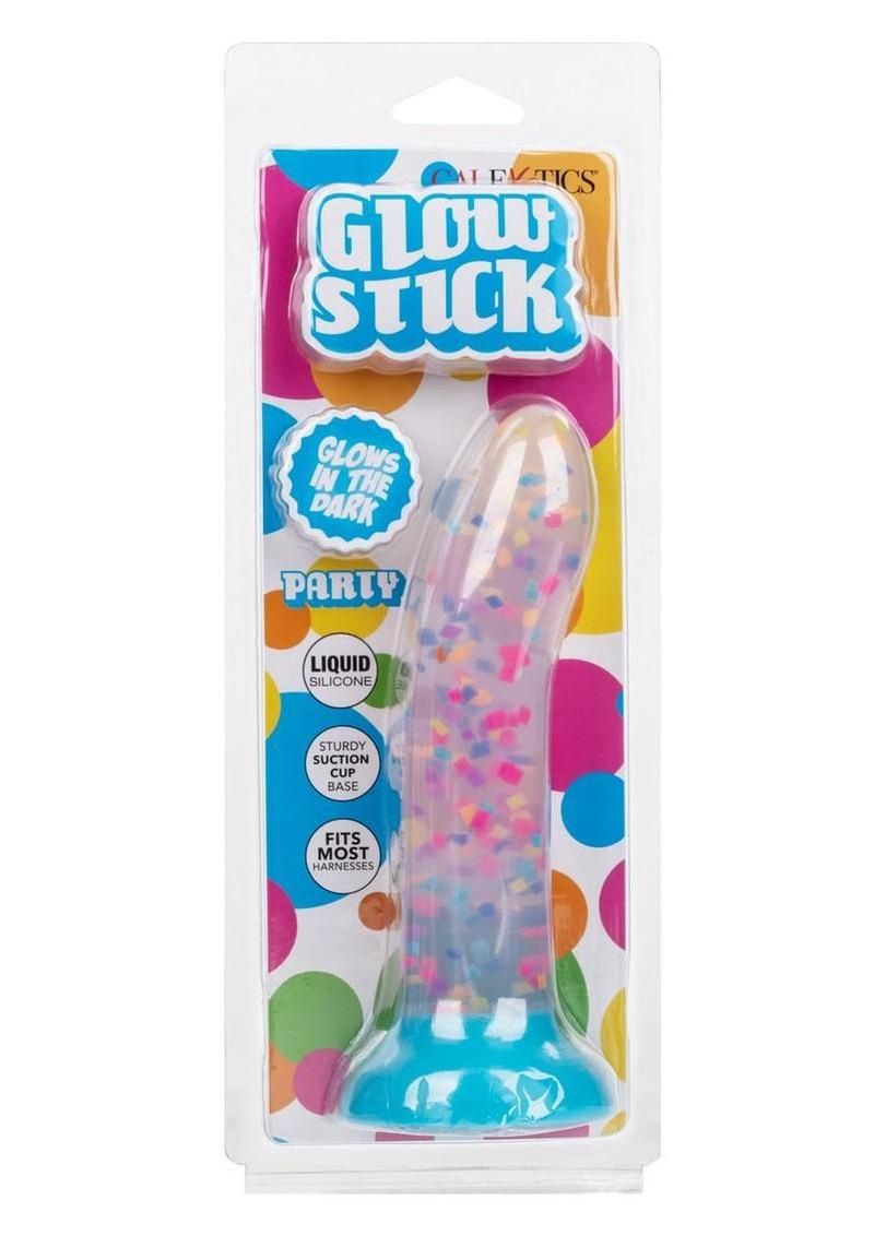 Glow Stick Party Silicone Glow-In-The-Dark Dildo