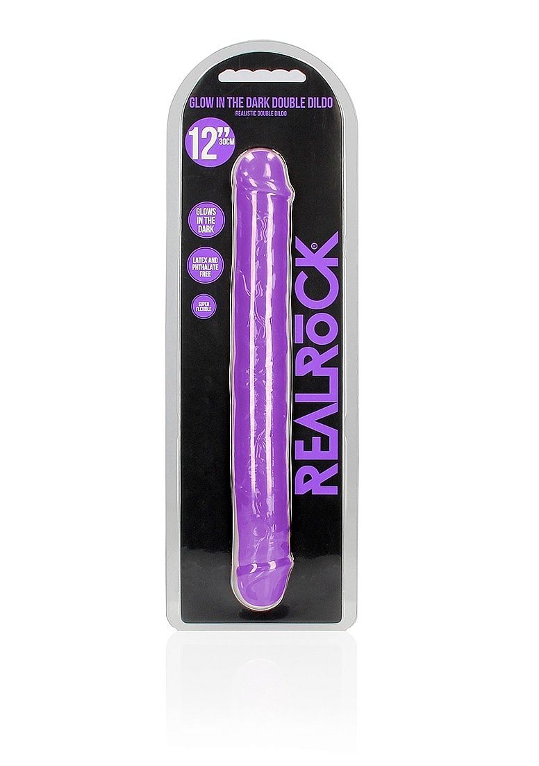 RealRock 12&quot; Glow in the Dark Double Dong