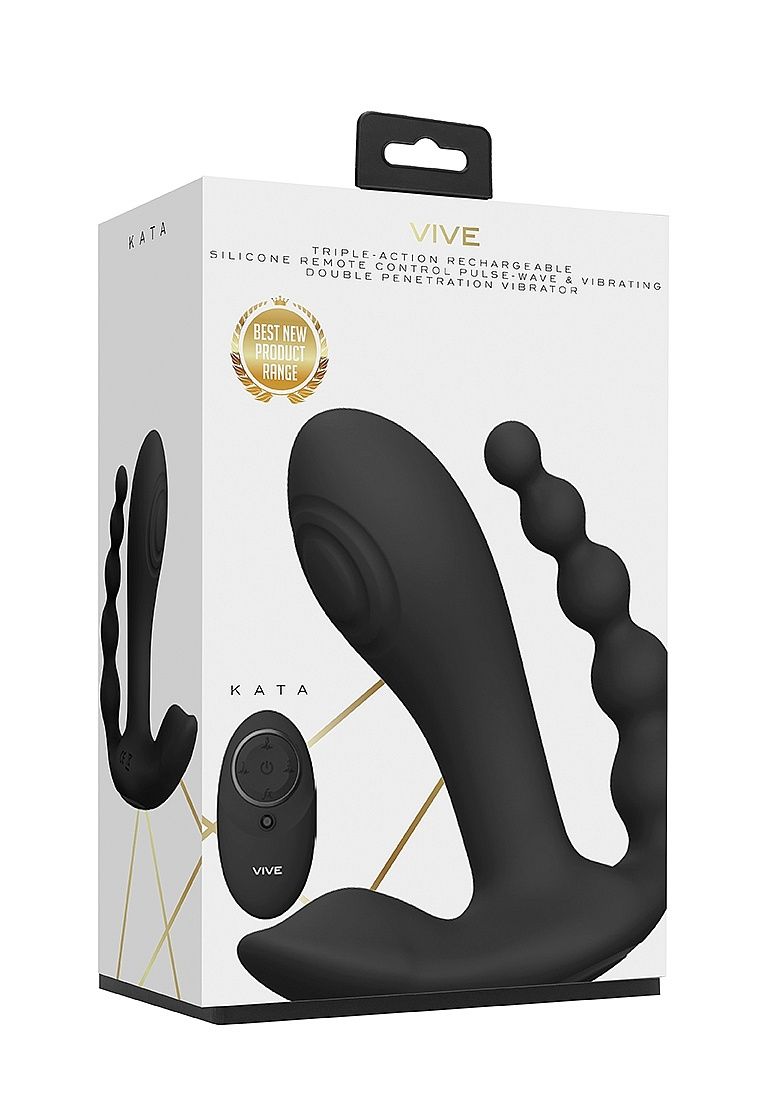 Vive Kata Triple Action Remote Control Vibrator