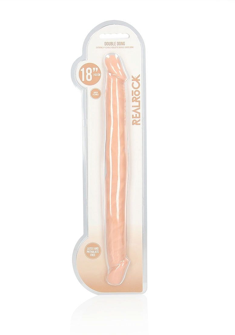 RealRock Skin 18&quot; Double Dong
