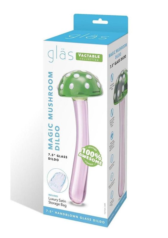 Glas Magic Mushroom Glass Dildo
