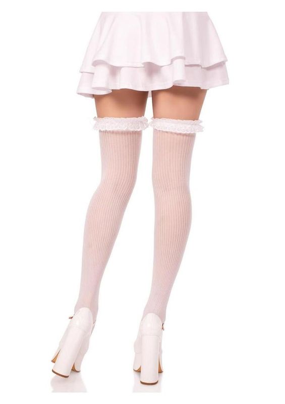 Calliope Striped Thigh Highs